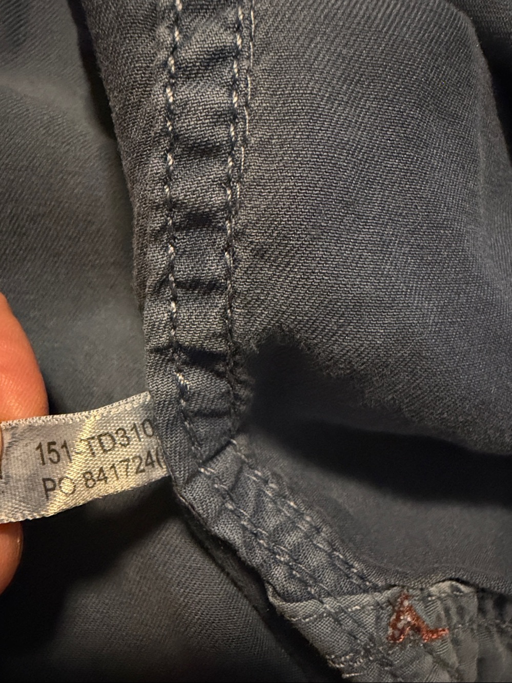 Tommy Bahama Navy Short-Sleeve Button-Down Shirt - Picture 6 of 6